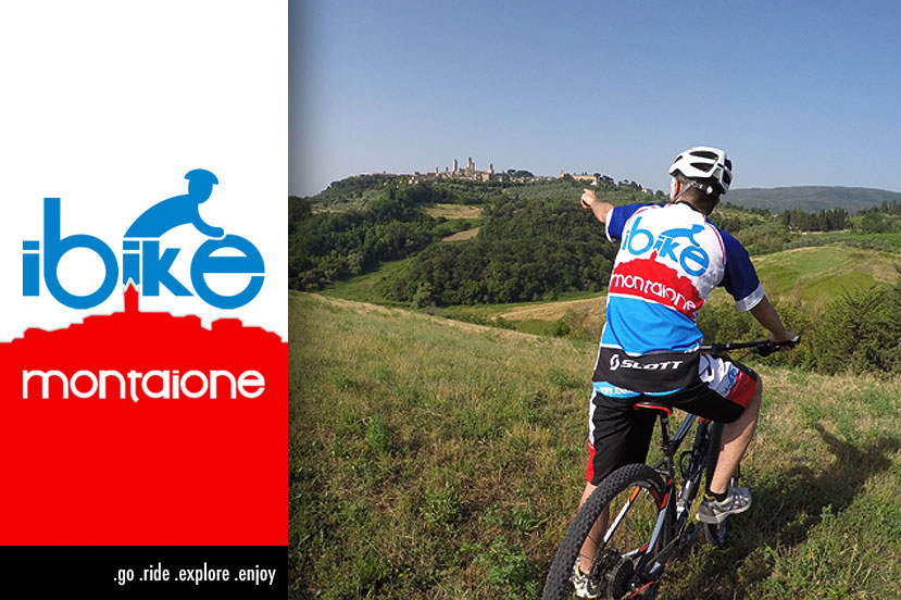 I bike Montaione bike tour logo